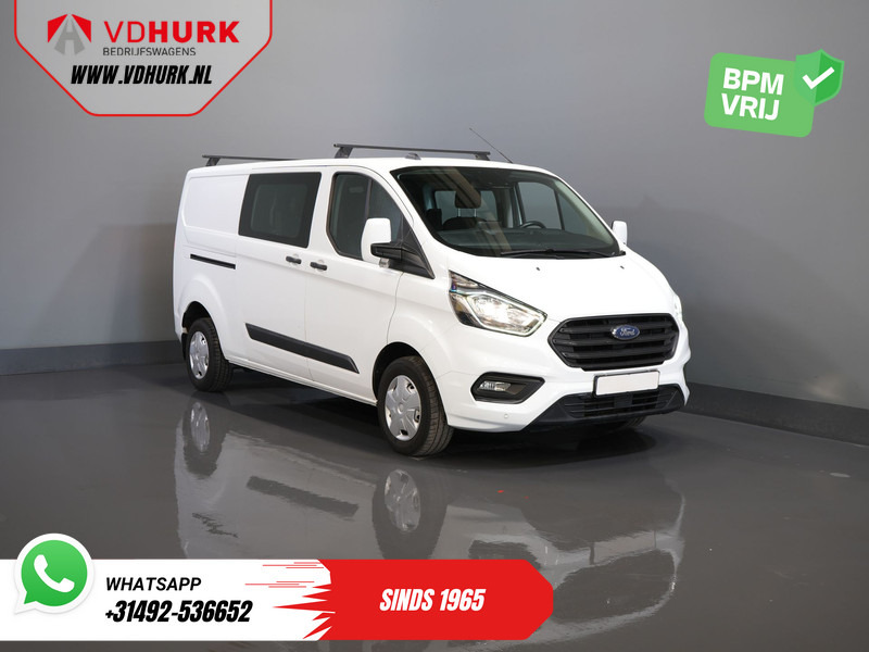Ford Transit Custom 2.0 TDCI L2 Trend DC Dubbel Cabine BPM VRIJ! NL Auto/ Stoelverw./ Carplay/ 2.7t Trekverm./ Navi/ PDC/ Cruise - Van kecil, Van kombi: gambar 1 Ford Transit Custom 2.0 TDCI L2 Trend DC Dubbel Cabine BPM VRIJ! NL Auto/ Stoelverw./ Carplay/ 2.7t Trekverm./ Navi/ PDC/ Cruise - Van kecil, Van kombi: gambar 1