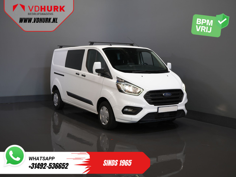 Ford Transit Custom 2.0 TDCI L2 Trend DC Dubbel Cabine BPM VRIJ! Stoelverw./ Carplay/ 2.7t Trekverm./ Navi/ PDC/ Cruise - Van kecil, Van kombi: gambar 1 Ford Transit Custom 2.0 TDCI L2 Trend DC Dubbel Cabine BPM VRIJ! Stoelverw./ Carplay/ 2.7t Trekverm./ Navi/ PDC/ Cruise - Van kecil, Van kombi: gambar 1