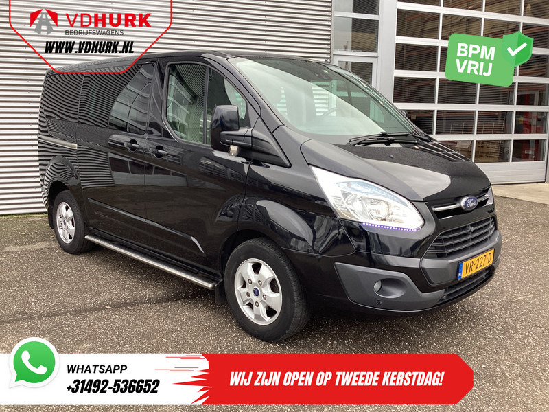 Ford Transit Custom 2.2 TDCI 155 pk Limited DC Dubbel Cabine 2xSchuifdeur/ Elek. Stoel/ Leder/ Stoelverw./ Sidebars/ Airco/ Navi/ Cruise/ Camera/ PD - Van kecil, Van kombi: gambar 1 Ford Transit Custom 2.2 TDCI 155 pk Limited DC Dubbel Cabine 2xSchuifdeur/ Elek. Stoel/ Leder/ Stoelverw./ Sidebars/ Airco/ Navi/ Cruise/ Camera/ PD - Van kecil, Van kombi: gambar 1