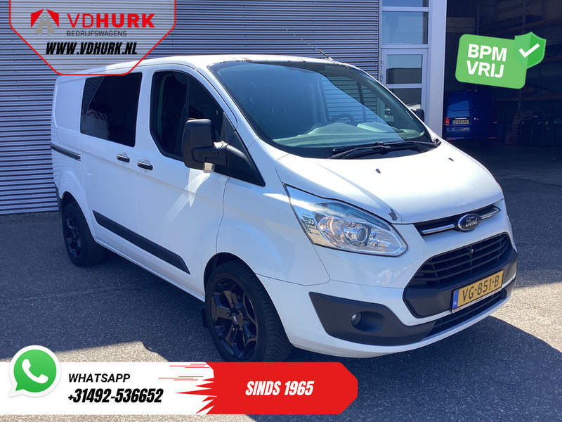Ford Transit Custom 2.2 TDCI Trend Dubbel Cabine EXPORT ONLY Airco/ Cruise/ Trekhaak/ LM Velgen - Van kecil, Van kombi: gambar 1 Ford Transit Custom 2.2 TDCI Trend Dubbel Cabine EXPORT ONLY Airco/ Cruise/ Trekhaak/ LM Velgen - Van kecil, Van kombi: gambar 1