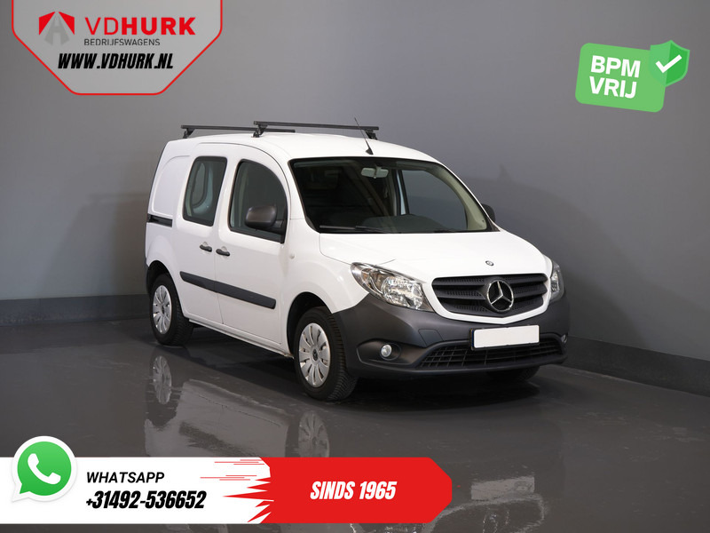 Mercedes-Benz Citan 108 CDI 75 pk BPM VRIJ EUR 6/ NL auto/ Airco/ PDC/ Dakdragers/ Radio - Van kecil: gambar 1 Mercedes-Benz Citan 108 CDI 75 pk BPM VRIJ EUR 6/ NL auto/ Airco/ PDC/ Dakdragers/ Radio - Van kecil: gambar 1