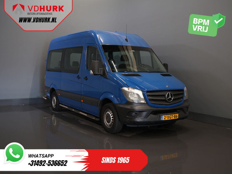 Mercedes-Benz Sprinter 213 2.2 CDI Aut. L2H2 9 Persoons EXPORT Incl. BTW&BPM €13.915,- Airco/ PDC/ Sidebars/ Rearbar - Bus mini, Van penumpang: gambar 1 Mercedes-Benz Sprinter 213 2.2 CDI Aut. L2H2 9 Persoons EXPORT Incl. BTW&BPM €13.915,- Airco/ PDC/ Sidebars/ Rearbar - Bus mini, Van penumpang: gambar 1