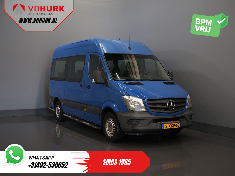 Mercedes-Benz Sprinter 213 2.2 CDI Aut. L2H2 9 Persoons EXPORT Incl. BTW&BPM €13.915,- Airco/ PDC V+A/ Side & Rearbar - Bus mini, Van penumpang: gambar 1 Mercedes-Benz Sprinter 213 2.2 CDI Aut. L2H2 9 Persoons EXPORT Incl. BTW&BPM €13.915,- Airco/ PDC V+A/ Side & Rearbar - Bus mini, Van penumpang: gambar 1