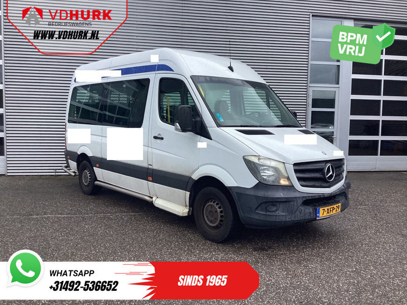 Mercedes-Benz Sprinter 313 2.2 CDI Aut. L2H2 €11.132 Incl. BTW BPM VRIJ! EXPORT ONLY Combi/ 9 Persoons/ Kombi/ 9P/ Airco/ Rolstoellift/ Gev.stoel - Bus mini, Van penumpang: gambar 1 Mercedes-Benz Sprinter 313 2.2 CDI Aut. L2H2 €11.132 Incl. BTW BPM VRIJ! EXPORT ONLY Combi/ 9 Persoons/ Kombi/ 9P/ Airco/ Rolstoellift/ Gev.stoel - Bus mini, Van penumpang: gambar 1