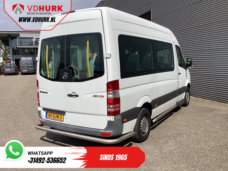 Bus mini, Van penumpang Mercedes-Benz Sprinter 313 2.2 CDI L2H2 €9922 Incl. BTW BPM VRIJ! EXPORT ONLY Combi/ 9 Persoons/ Kombi/ 9P/ Airco/ Rolstoellift: gambar 9