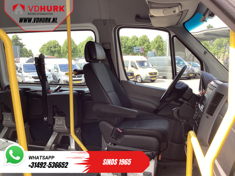 Bus mini, Van penumpang Mercedes-Benz Sprinter 313 2.2 CDI L2H2 €9922 Incl. BTW BPM VRIJ! EXPORT ONLY Combi/ 9 Persoons/ Kombi/ 9P/ Airco/ Rolstoellift: gambar 10