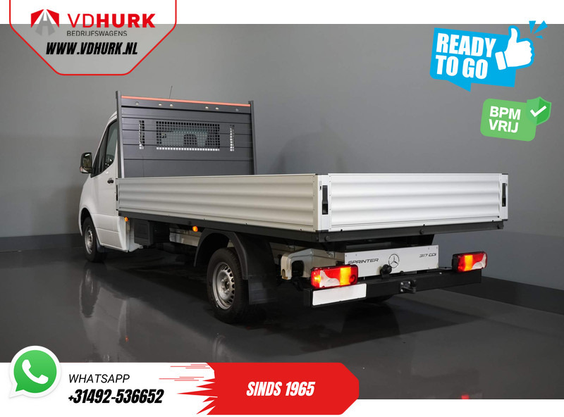 Mercedes-Benz Sprinter 317 CDI Aut. L3 Open laadbak/ 3.5t Trekverm./ MBUX/ 4.3m bak/ Stoelverw./ Cruise/ Trekhaak - Van flatbed: gambar 2 Mercedes-Benz Sprinter 317 CDI Aut. L3 Open laadbak/ 3.5t Trekverm./ MBUX/ 4.3m bak/ Stoelverw./ Cruise/ Trekhaak - Van flatbed: gambar 2