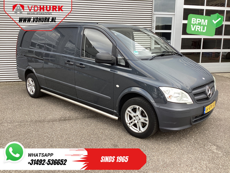 Mercedes-Benz Vito 110 CDI L3 EXPORT NL Auto/ APK 02-2026/ Airco/ LMV/ Sidebars/ Betimmering/ Radio - Van kecil: gambar 1 Mercedes-Benz Vito 110 CDI L3 EXPORT NL Auto/ APK 02-2026/ Airco/ LMV/ Sidebars/ Betimmering/ Radio - Van kecil: gambar 1