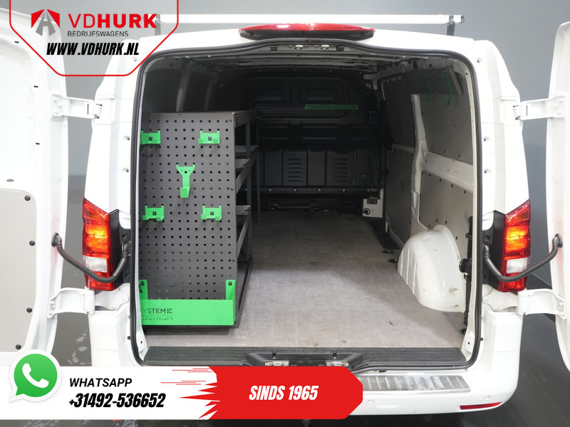 Van kecil Mercedes-Benz Vito 116 CDI Aut. L3 BPM VRIJ LED/ Carplay/ Standkachel/ Inrichting/ LMV/ Cruise/ Camera/ PDC/ Trekhaak: gambar 14