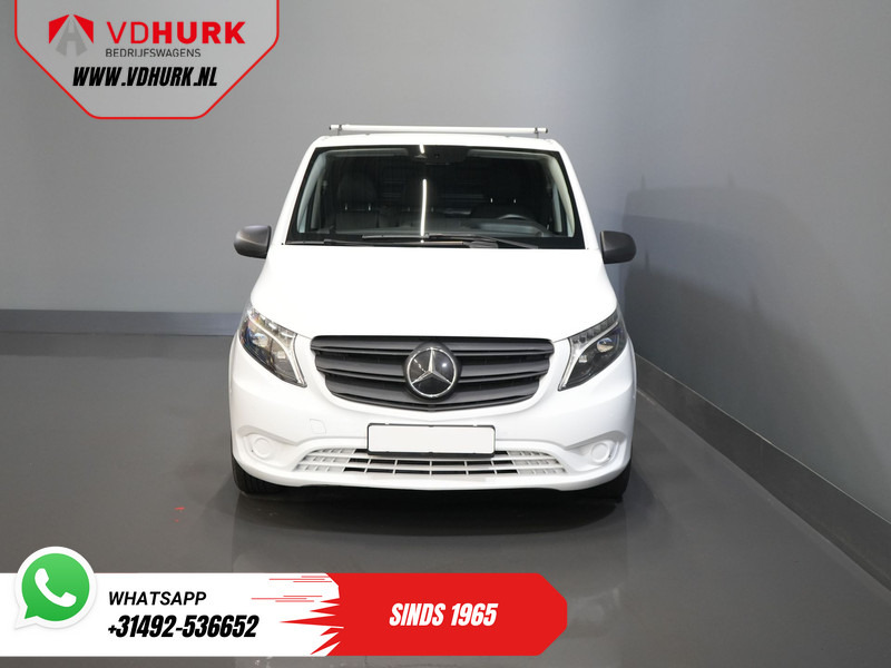 Van kecil Mercedes-Benz Vito 116 CDI Aut. L3 BPM VRIJ LED/ Carplay/ Standkachel/ Inrichting/ LMV/ Cruise/ Camera/ PDC/ Trekhaak: gambar 7