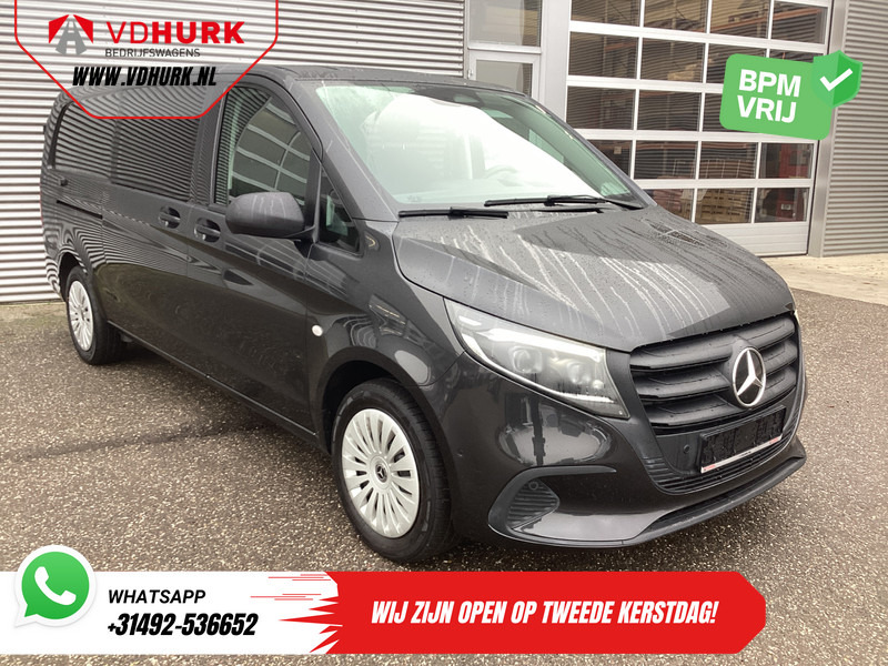 Mercedes-Benz Vito 116 CDI Aut. L3 DC Dubbel Cabine BPM VRIJ! 6 Pers./ 2xSchuifdeur/ LED/ Stoelverw./ 270Gr. Deuren/ Carplay/ Camera/ Cruise/ Trekh - Van panel, Van kombi: gambar 1 Mercedes-Benz Vito 116 CDI Aut. L3 DC Dubbel Cabine BPM VRIJ! 6 Pers./ 2xSchuifdeur/ LED/ Stoelverw./ 270Gr. Deuren/ Carplay/ Camera/ Cruise/ Trekh - Van panel, Van kombi: gambar 1