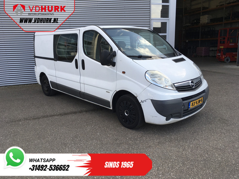 Opel Vivaro 2.0 CDTI 115pk L2 DC Dubbel Cabine EXPORT ONLY APK 01-2026/ 6 Pers./ Airco/ Trekhaak - Van kecil, Van kombi: gambar 1 Opel Vivaro 2.0 CDTI 115pk L2 DC Dubbel Cabine EXPORT ONLY APK 01-2026/ 6 Pers./ Airco/ Trekhaak - Van kecil, Van kombi: gambar 1