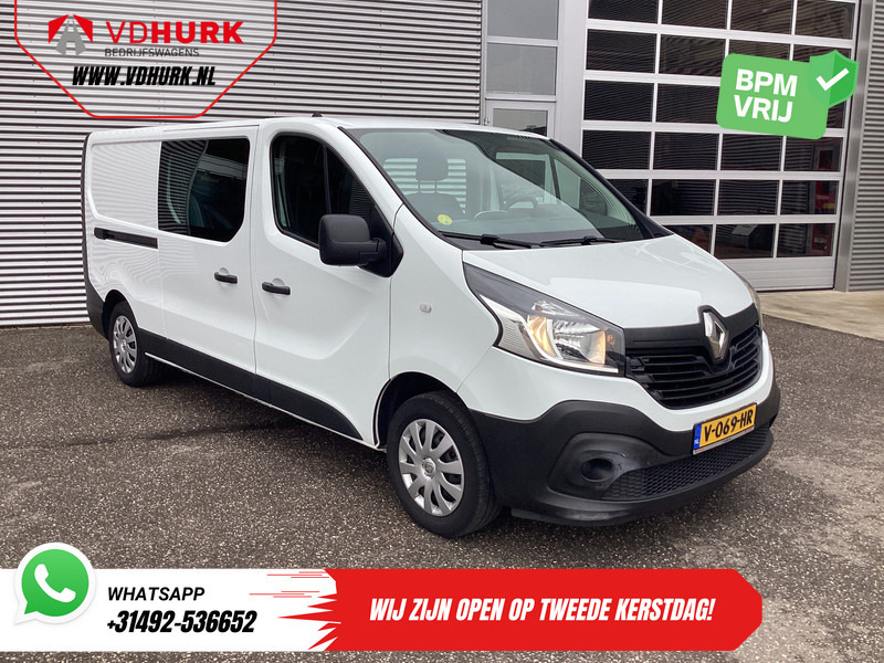 Renault Trafic 1.6 dCi 125 pk E6 L2 DC Dubbel Cabine BPM VRIJ NL Auto/ Camera/ Cruise/ Navi/ Airco/ Trekhaak - Van kecil, Van kombi: gambar 1 Renault Trafic 1.6 dCi 125 pk E6 L2 DC Dubbel Cabine BPM VRIJ NL Auto/ Camera/ Cruise/ Navi/ Airco/ Trekhaak - Van kecil, Van kombi: gambar 1