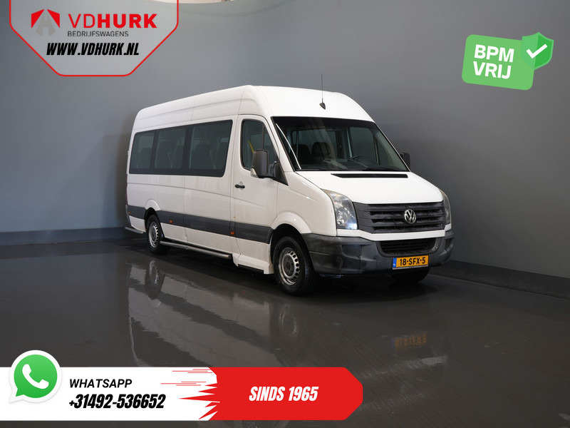 Volkswagen Crafter 35 2.0 TDI L3H2 EXPORT ONLY! €9.559 incl BTW/BPM Rolstoellift/ 9 Pers/ 9P/ Sidebars/ Rearbar/ Airco - Bus mini, Van penumpang: gambar 1 Volkswagen Crafter 35 2.0 TDI L3H2 EXPORT ONLY! €9.559 incl BTW/BPM Rolstoellift/ 9 Pers/ 9P/ Sidebars/ Rearbar/ Airco - Bus mini, Van penumpang: gambar 1