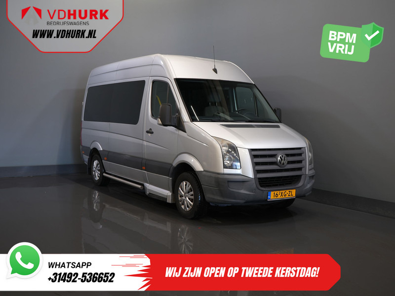 Volkswagen Crafter 35 2.5 TDI L2H2 MARGE EXPORT ONLY NL Auto/ APK 7-2026/ 5 Zyl./ Combi/ 9 Persoons/ Kombi/ 9P/ Sidebars/ Airco/ Rolstoellift - Bus mini, Van penumpang: gambar 1 Volkswagen Crafter 35 2.5 TDI L2H2 MARGE EXPORT ONLY NL Auto/ APK 7-2026/ 5 Zyl./ Combi/ 9 Persoons/ Kombi/ 9P/ Sidebars/ Airco/ Rolstoellift - Bus mini, Van penumpang: gambar 1