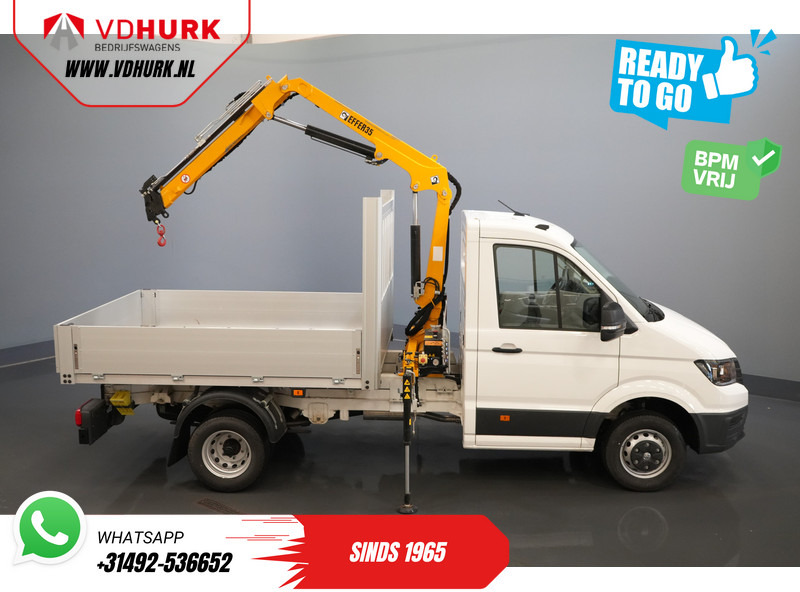 Volkswagen Crafter 50 165 pk Effer 352S Kraan/ Crane/ Kran/ Autokran/ PTO/ Open laadbak/ Dubbel Lucht - Van flatbed: gambar 4 Volkswagen Crafter 50 165 pk Effer 352S Kraan/ Crane/ Kran/ Autokran/ PTO/ Open laadbak/ Dubbel Lucht - Van flatbed: gambar 4