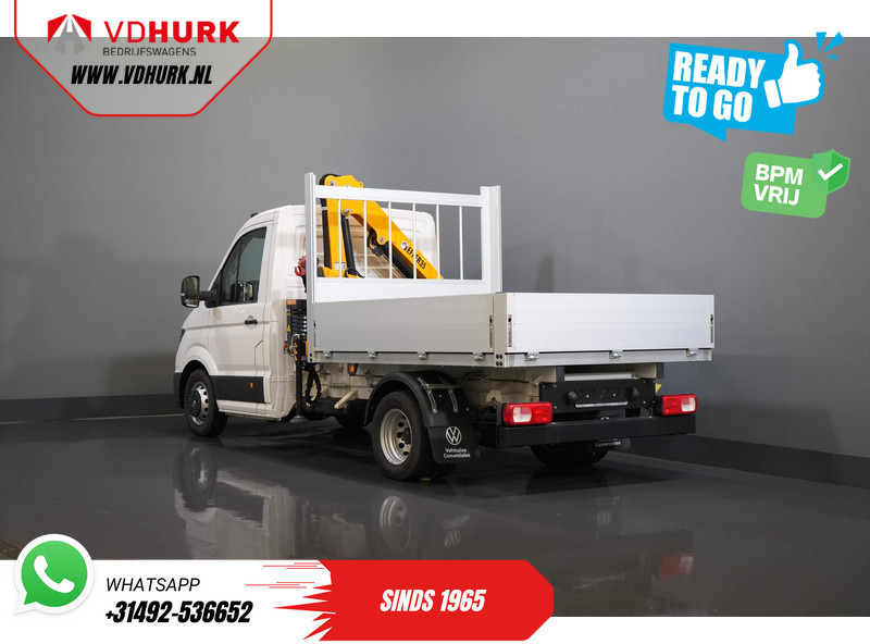 Volkswagen Crafter 50 165 pk Effer 352S Kraan/ Crane/ Kran/ Autokran/ PTO/ Open laadbak/ Dubbel Lucht - Van flatbed: gambar 3 Volkswagen Crafter 50 165 pk Effer 352S Kraan/ Crane/ Kran/ Autokran/ PTO/ Open laadbak/ Dubbel Lucht - Van flatbed: gambar 3