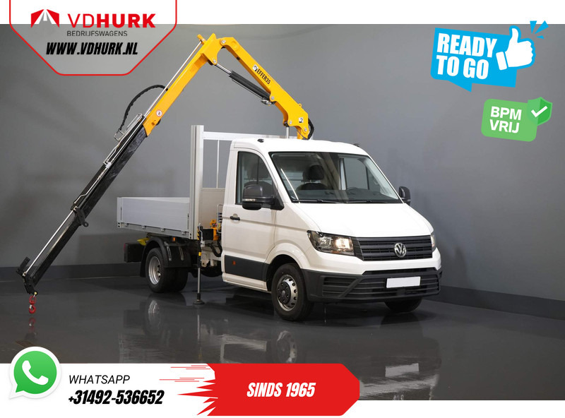 Volkswagen Crafter 50 165 pk Effer 352S Kraan/ Crane/ Kran/ Autokran/ PTO/ Open laadbak/ Dubbel Lucht - Truk pikap: gambar 1 Volkswagen Crafter 50 165 pk Effer 352S Kraan/ Crane/ Kran/ Autokran/ PTO/ Open laadbak/ Dubbel Lucht - Truk pikap: gambar 1