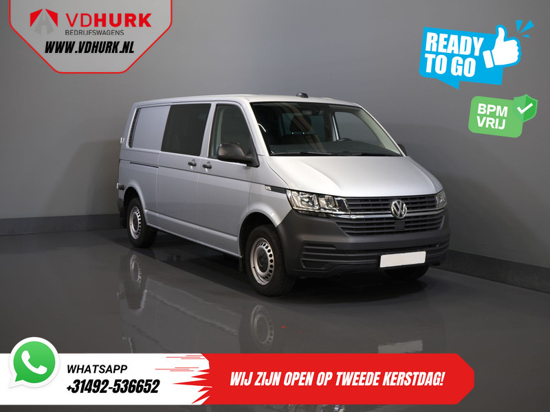 Volkswagen Transporter T6.1 2.0 TDI 150 pk DSG Aut. L2 DC BPM VRIJ! Dubbel Cabine 6 Pers./ Lage KM!/ Adapt.Cruise/ 270Gr. Deuren/ Navi/ Carplay/ Trekha - Van panel, Van kombi: gambar 1 Volkswagen Transporter T6.1 2.0 TDI 150 pk DSG Aut. L2 DC BPM VRIJ! Dubbel Cabine 6 Pers./ Lage KM!/ Adapt.Cruise/ 270Gr. Deuren/ Navi/ Carplay/ Trekha - Van panel, Van kombi: gambar 1