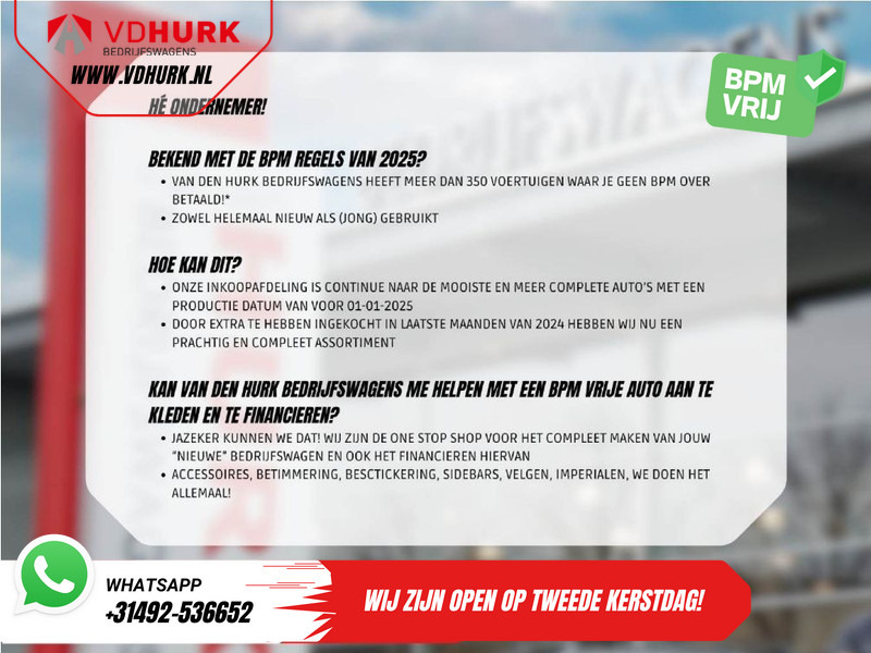 Van kecil, Van kombi Volkswagen Transporter T6.1 2.0 TDI 150 pk DSG Aut. L2 DC Dubbel Cabine (DEMO) BPM VRIJ! Adapt. Cruise/ 2.5t Trekhaak/ NAVI/ Carplay/ PDC/ LMV/ Airco: gambar 8 Van kecil, Van kombi Volkswagen Transporter T6.1 2.0 TDI 150 pk DSG Aut. L2 DC Dubbel Cabine (DEMO) BPM VRIJ! Adapt. Cruise/ 2.5t Trekhaak/ NAVI/ Carplay/ PDC/ LMV/ Airco: gambar 8