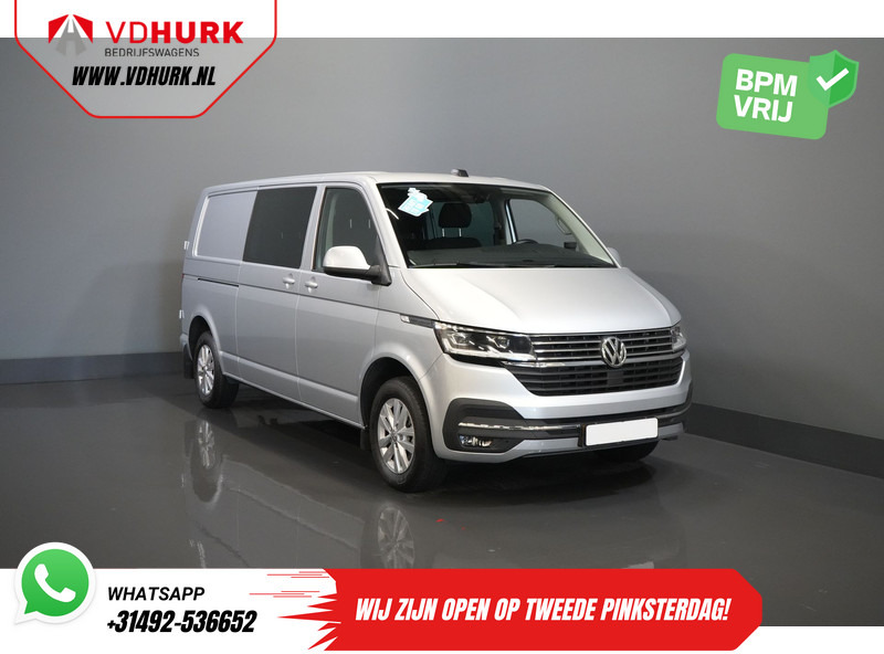 Volkswagen Transporter T6.1 2.0 TDI 150 pk DSG Aut. L2 DC Dubbel Cabine Highline BPM VRIJ! Adapt.Cruise/ LED/ 2xSchuifdeur/ Standkachel/ Carplay/ Stoel - Van kecil, Van kombi: gambar 1 Volkswagen Transporter T6.1 2.0 TDI 150 pk DSG Aut. L2 DC Dubbel Cabine Highline BPM VRIJ! Adapt.Cruise/ LED/ 2xSchuifdeur/ Standkachel/ Carplay/ Stoel - Van kecil, Van kombi: gambar 1