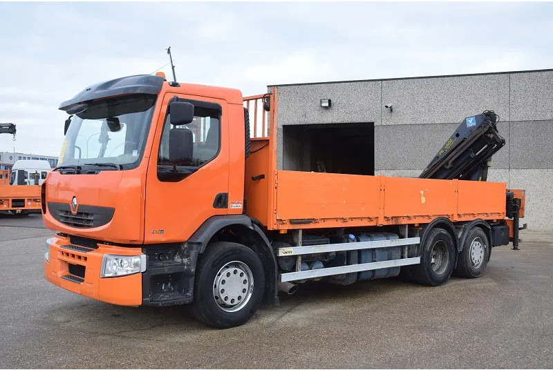 Renault Premium 410 - Truk flatbed, Truk derek: gambar 1 Renault Premium 410 - Truk flatbed, Truk derek: gambar 1