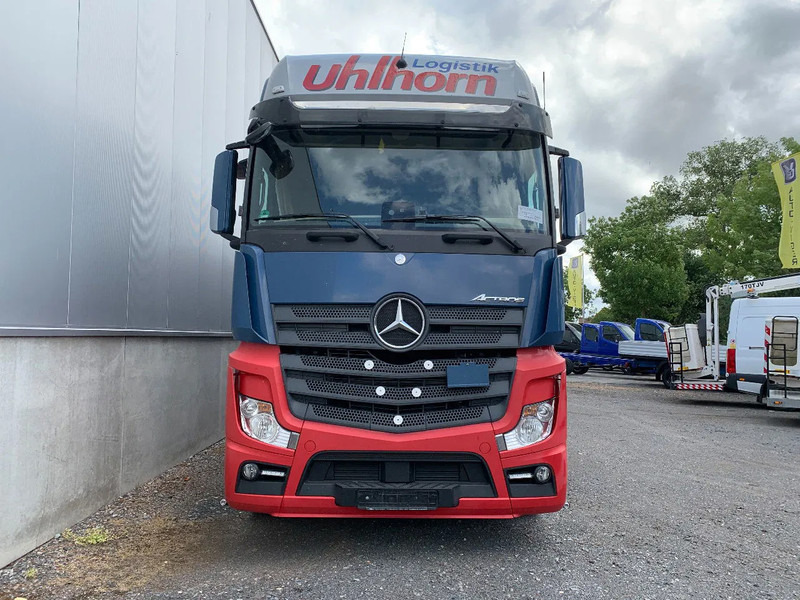 Mercedes-Benz Actros 2548 6X2 + Aanhanger*Palfinger crane*Cruise control*Airco* - Truk dengan terpal samping, Truk derek: gambar 3 Mercedes-Benz Actros 2548 6X2 + Aanhanger*Palfinger crane*Cruise control*Airco* - Truk dengan terpal samping, Truk derek: gambar 3