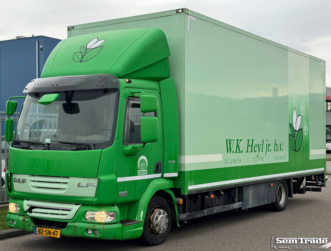 DAF LF 45 220 Euro 5 Theo Mulder Isolated BOX + Heater 585.000 KM NL-Truck Engine IN BAD Condition - Truk box: gambar 1 DAF LF 45 220 Euro 5 Theo Mulder Isolated BOX + Heater 585.000 KM NL-Truck Engine IN BAD Condition - Truk box: gambar 1