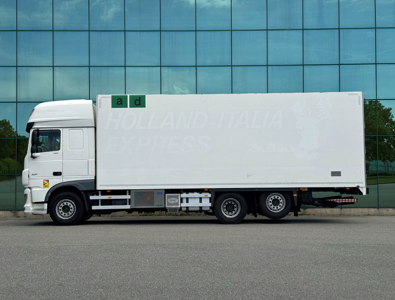 DAF XF 480 FAR SSC 6X2 Carrier TRS Iceland Lift 815 x 250 x 274 CM Inside TOP Co - Truk berpendingin: gambar 2 DAF XF 480 FAR SSC 6X2 Carrier TRS Iceland Lift 815 x 250 x 274 CM Inside TOP Co - Truk berpendingin: gambar 2