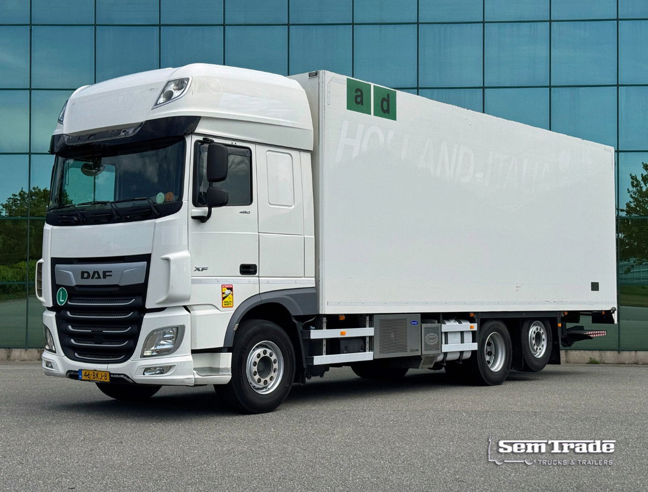 DAF XF 480 FAR SSC 6X2 Carrier TRS Iceland Lift 815 x 250 x 274 CM Inside TOP Co - Truk berpendingin: gambar 1 DAF XF 480 FAR SSC 6X2 Carrier TRS Iceland Lift 815 x 250 x 274 CM Inside TOP Co - Truk berpendingin: gambar 1