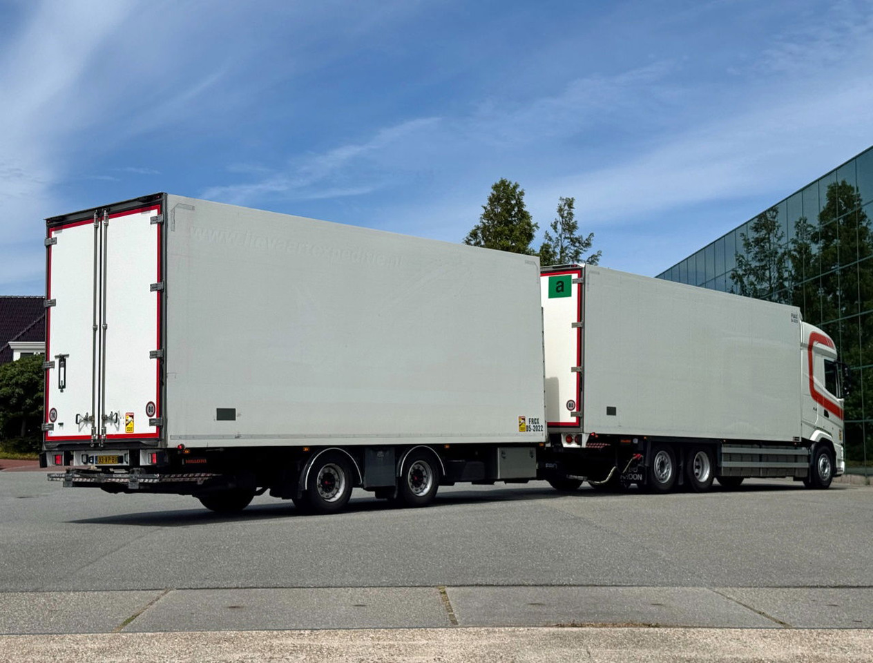 DAF XG 480 FAR Frigo Combi 50 CC 2x Lift Carrier TRS Iceland TOP Condition NL Combi - Truk berpendingin: gambar 4 DAF XG 480 FAR Frigo Combi 50 CC 2x Lift Carrier TRS Iceland TOP Condition NL Combi - Truk berpendingin: gambar 4