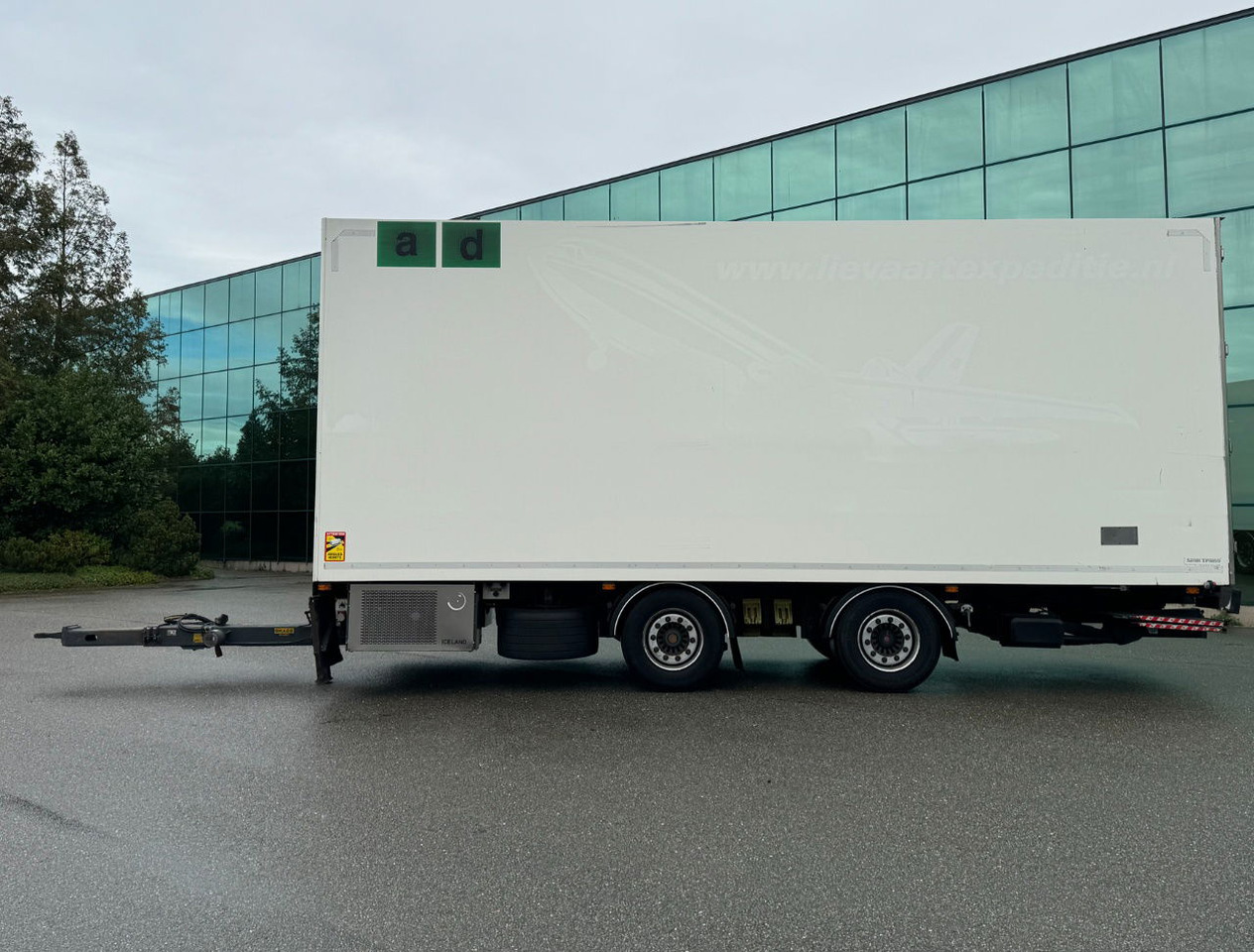 DRACO MZS 218 Wipkar 750 x 250 x 290 CM Inside Tail Lift 2021 TRS Iceland TOP Condition NL Trailertrailer - Trailer kotak tertutup: gambar 2 DRACO MZS 218 Wipkar 750 x 250 x 290 CM Inside Tail Lift 2021 TRS Iceland TOP Condition NL Trailertrailer - Trailer kotak tertutup: gambar 2