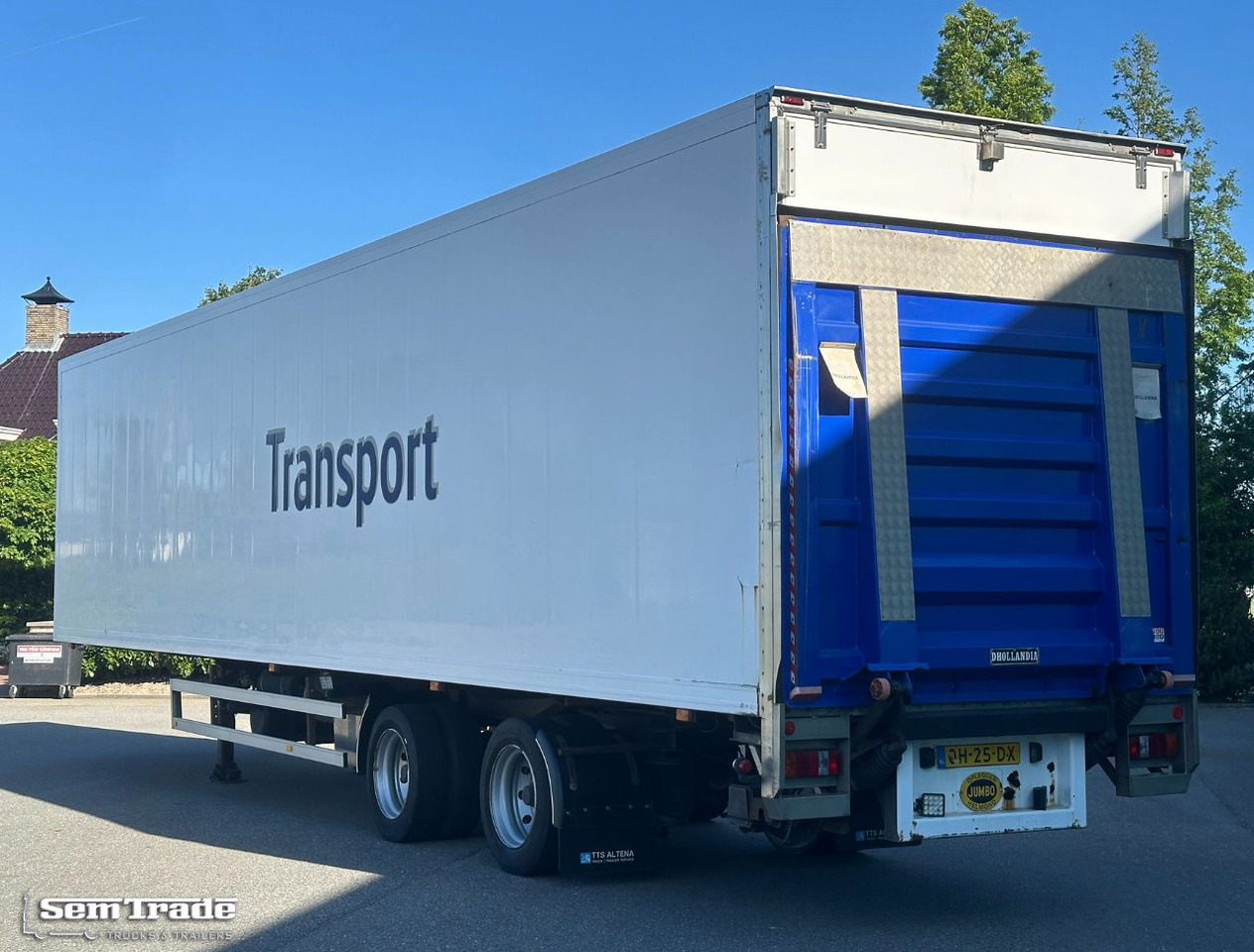 Jumbo 2 Alxe SOR Isolated BOX Tail Lift Steering Axle Holland-Trailer - Semi-trailer kotak tertutup: gambar 3 Jumbo 2 Alxe SOR Isolated BOX Tail Lift Steering Axle Holland-Trailer - Semi-trailer kotak tertutup: gambar 3