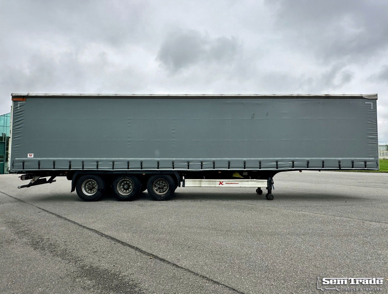 Kässbohrer XS Valx Axles Drum Brakes NEW Curtains NL-Trailer - Semi-trailer dengan terpal samping: gambar 5 Kässbohrer XS Valx Axles Drum Brakes NEW Curtains NL-Trailer - Semi-trailer dengan terpal samping: gambar 5