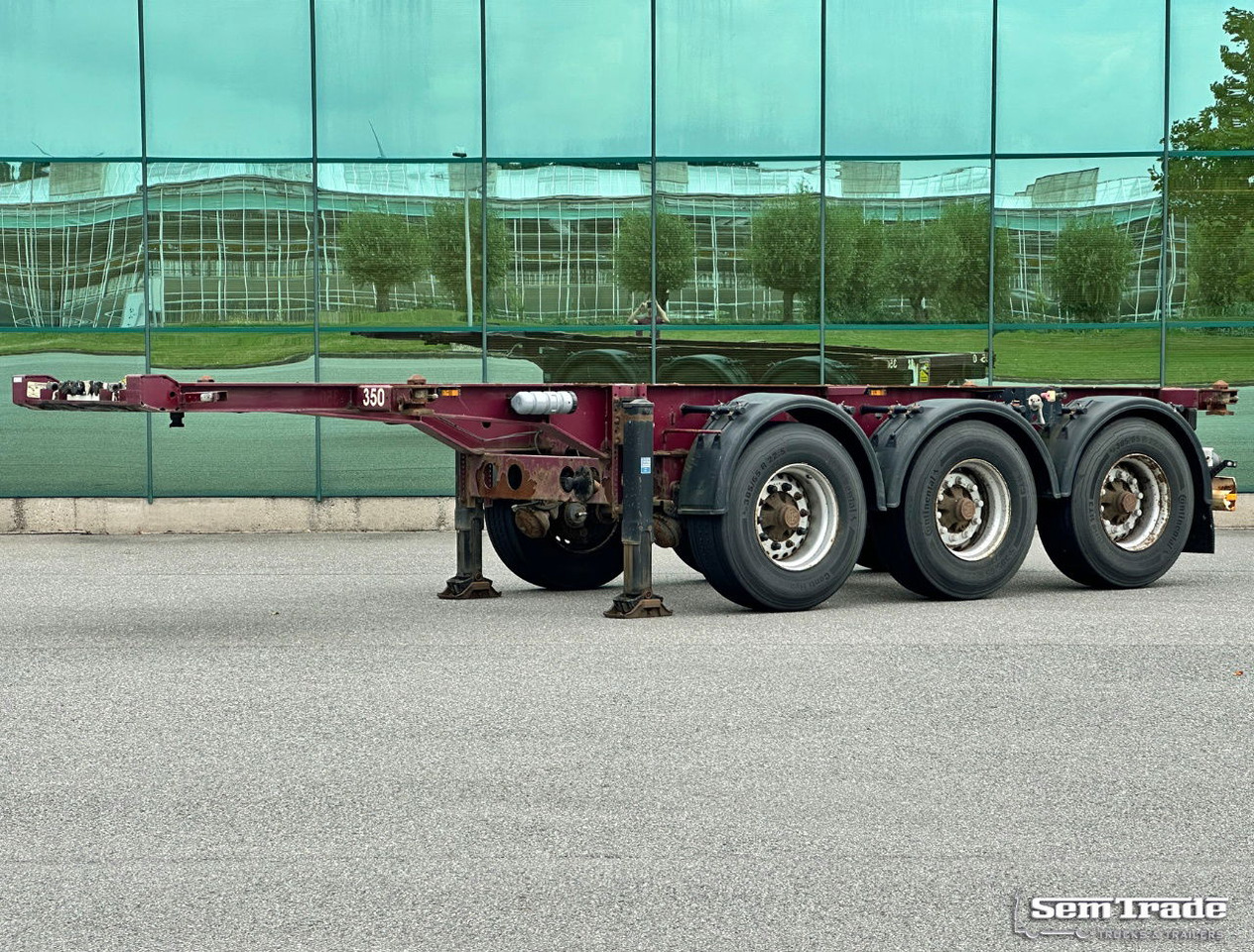 Krone SD 27 BPW Axles Lift Axle Disc Brakes Belgium-Trailer - Semi-trailer pengangkut mobil: gambar 1 Krone SD 27 BPW Axles Lift Axle Disc Brakes Belgium-Trailer - Semi-trailer pengangkut mobil: gambar 1