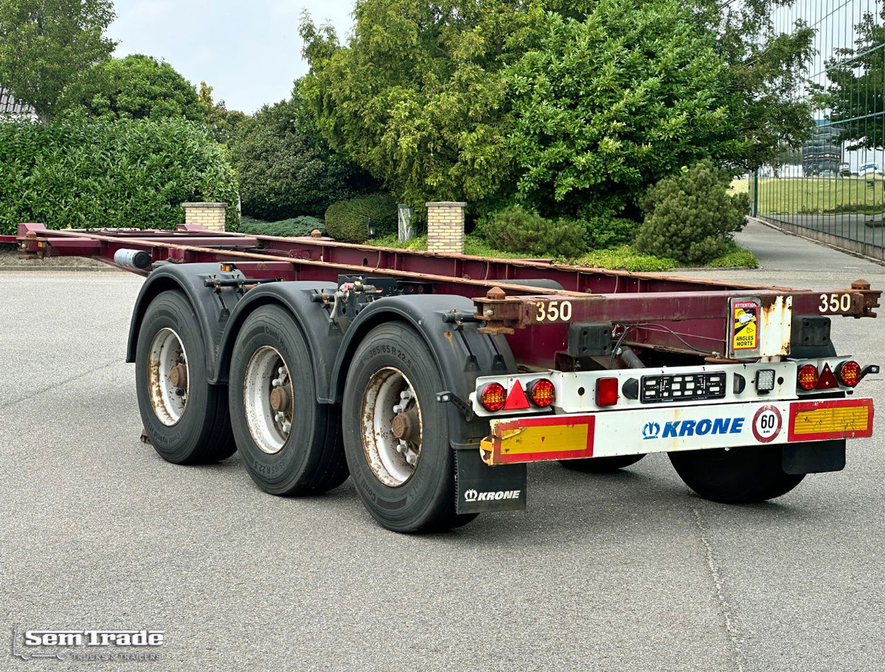 Krone SD 27 BPW Axles Lift Axle Disc Brakes Belgium-Trailer - Semi-trailer pengangkut mobil: gambar 3 Krone SD 27 BPW Axles Lift Axle Disc Brakes Belgium-Trailer - Semi-trailer pengangkut mobil: gambar 3