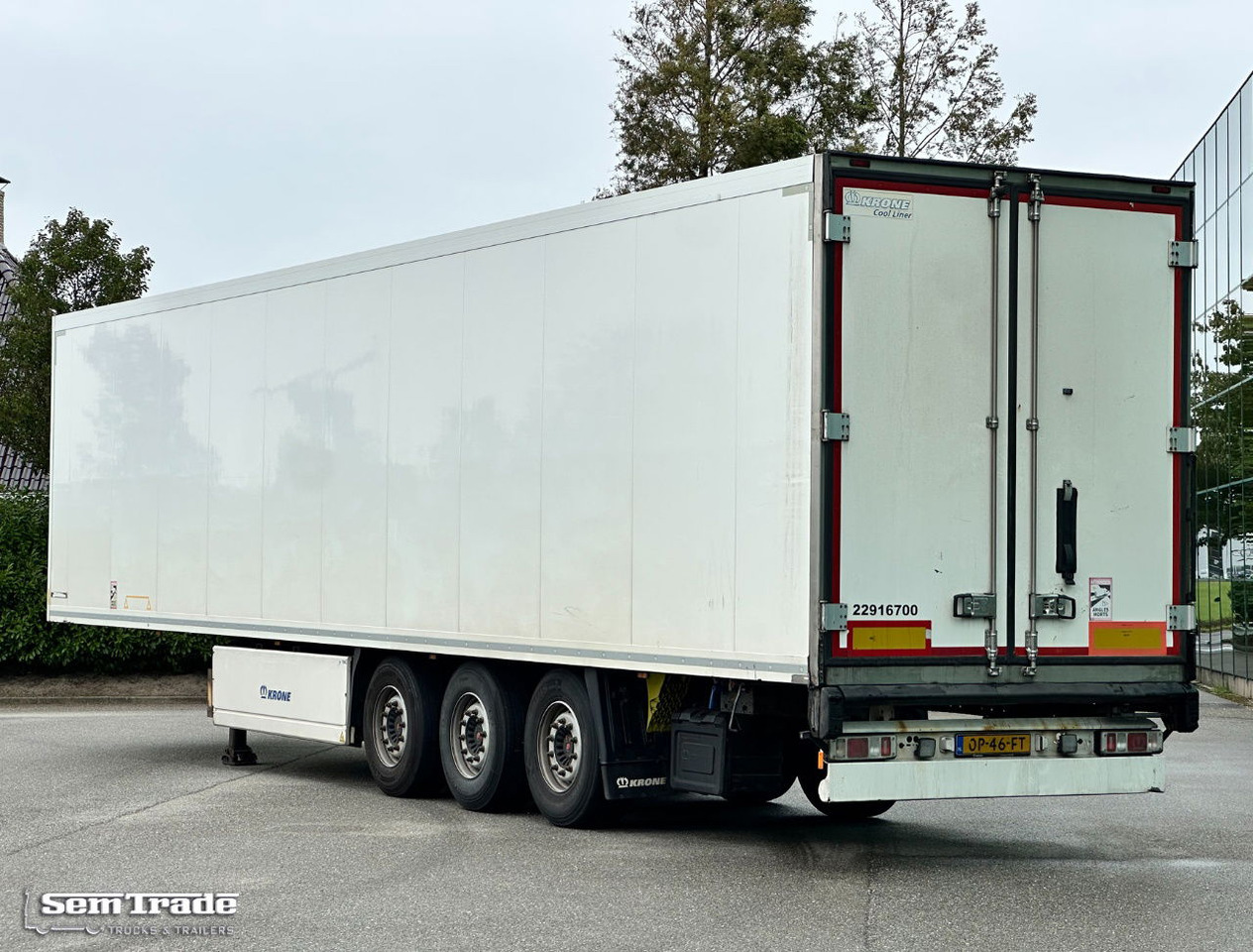 Krone TKS Thermo King SLXe Spectrum BI-Temp Lift Axle Holland-Trailer - Semi-trailer berpendingin: gambar 3 Krone TKS Thermo King SLXe Spectrum BI-Temp Lift Axle Holland-Trailer - Semi-trailer berpendingin: gambar 3