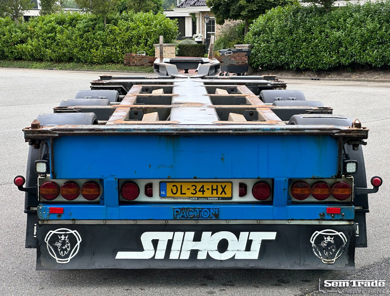 Pacton TXC.343.KB Front+Middle+Back Slider Lift Axle Steering Axle NL-Trailer - Semi-trailer pengangkut mobil: gambar 4 Pacton TXC.343.KB Front+Middle+Back Slider Lift Axle Steering Axle NL-Trailer - Semi-trailer pengangkut mobil: gambar 4
