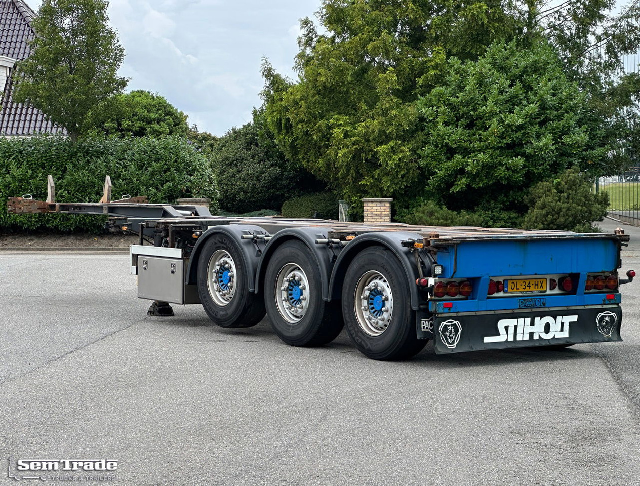 Pacton TXC.343.KB Front+Middle+Back Slider Lift Axle Steering Axle NL-Trailer - Semi-trailer pengangkut mobil: gambar 3 Pacton TXC.343.KB Front+Middle+Back Slider Lift Axle Steering Axle NL-Trailer - Semi-trailer pengangkut mobil: gambar 3