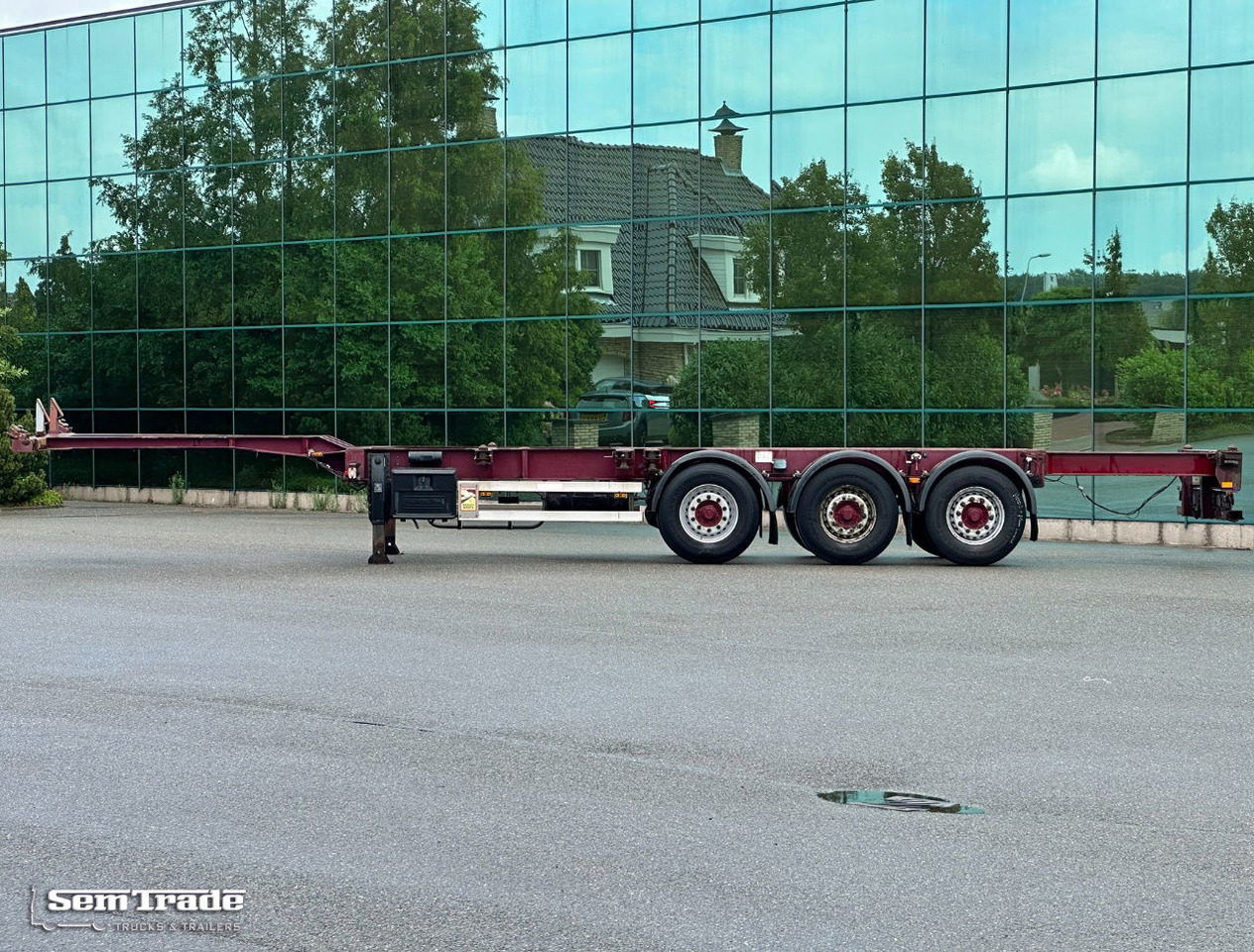 Renders ROC 12.27 CC Back Slider Lift Axle Disc Brakes Belgium-Trailer 2 Pieces - Semi-trailer pengangkut mobil: gambar 2 Renders ROC 12.27 CC Back Slider Lift Axle Disc Brakes Belgium-Trailer 2 Pieces - Semi-trailer pengangkut mobil: gambar 2