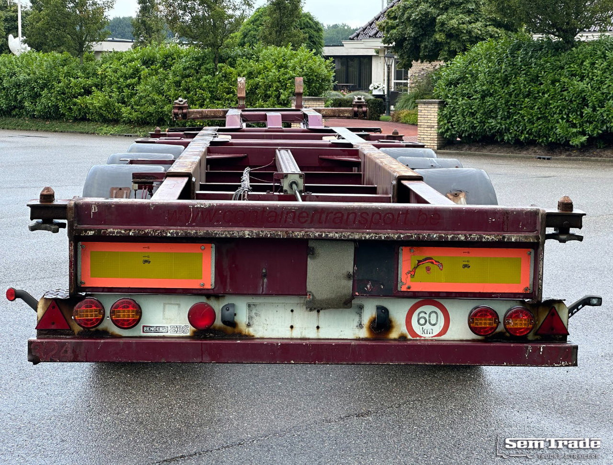 Renders ROC 12.27 CC Back Slider Lift Axle Disc Brakes Belgium-Trailer 2 Pieces - Semi-trailer pengangkut mobil: gambar 4 Renders ROC 12.27 CC Back Slider Lift Axle Disc Brakes Belgium-Trailer 2 Pieces - Semi-trailer pengangkut mobil: gambar 4