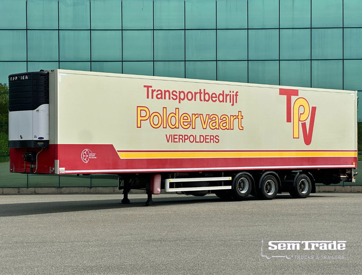 Samro 3-AS Stuuras 3 Tons Achtersluitklep - Semi-trailer berpendingin: gambar 1 Samro 3-AS Stuuras 3 Tons Achtersluitklep - Semi-trailer berpendingin: gambar 1