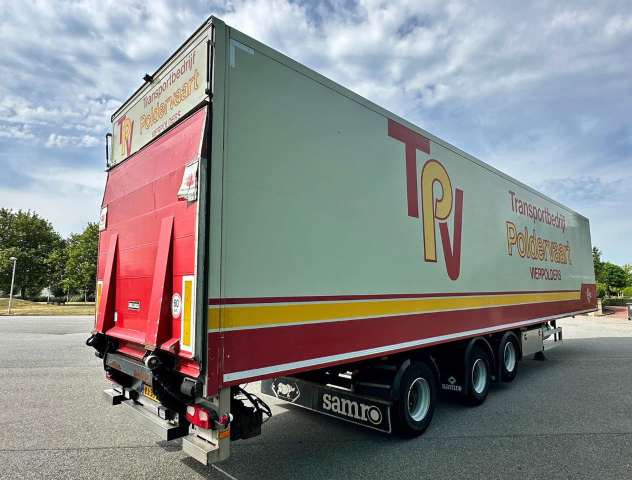 Samro 3-AS Stuuras 3 Tons Achtersluitklep - Semi-trailer berpendingin: gambar 5 Samro 3-AS Stuuras 3 Tons Achtersluitklep - Semi-trailer berpendingin: gambar 5