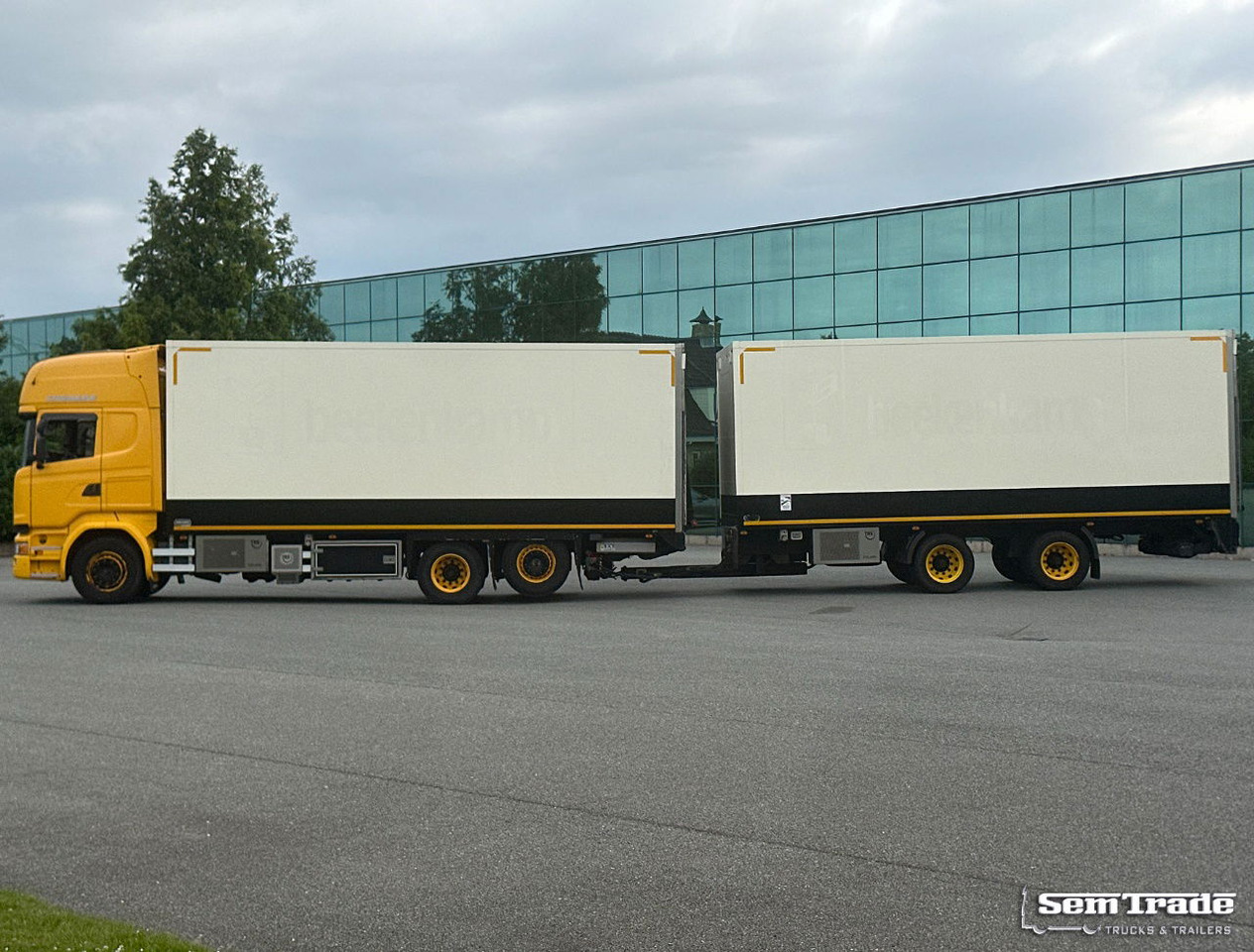 Scania R450 Retarder TRS Cooling Heiwo Isolated Boxes Tail Lift NL-Combi - Truk berpendingin: gambar 2 Scania R450 Retarder TRS Cooling Heiwo Isolated Boxes Tail Lift NL-Combi - Truk berpendingin: gambar 2