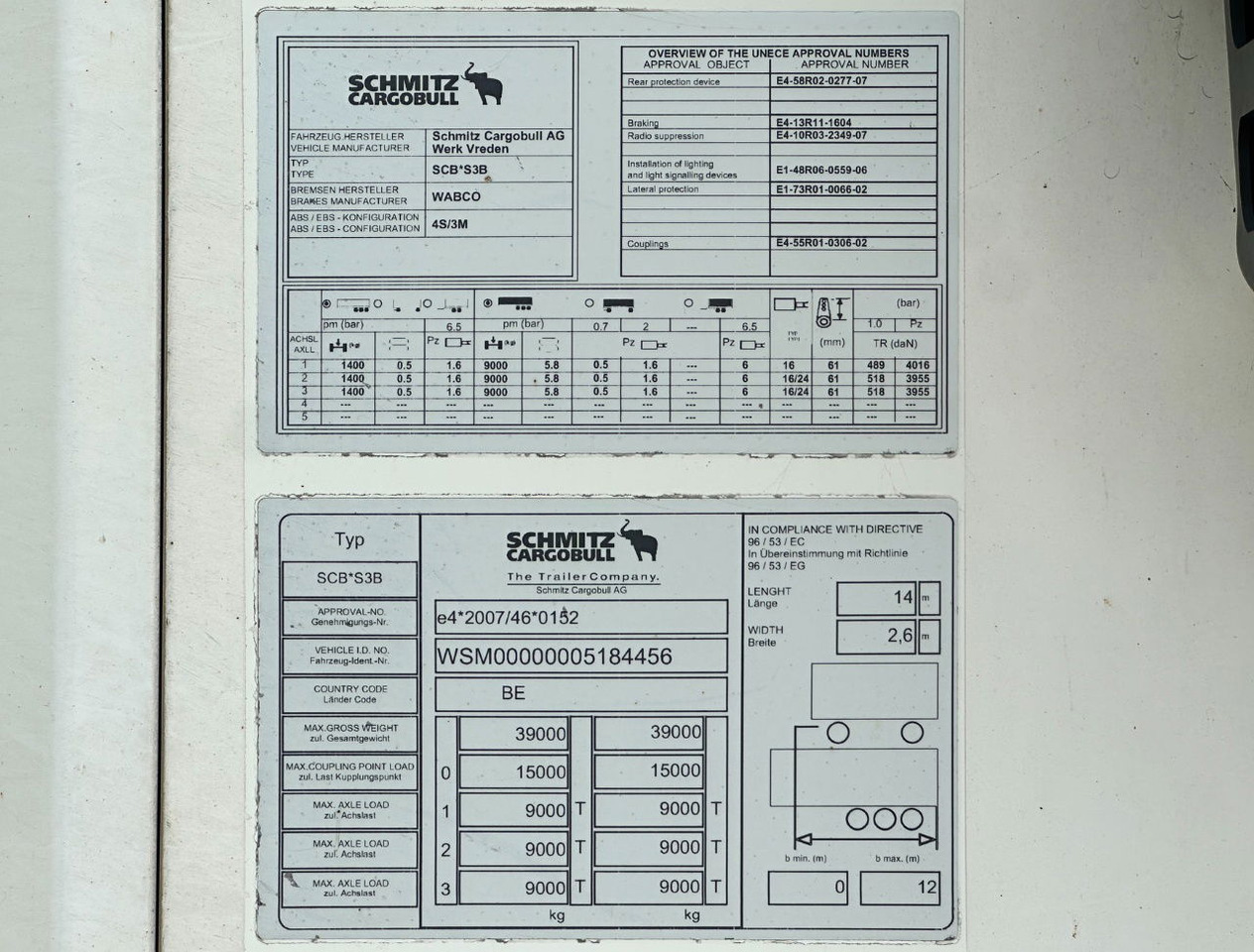 Semi-trailer berpendingin Schmitz Cargobull SCBS3B Carrier Vector 1550 Tail Lift 275 CM High Inside TOP Condition: gambar 25 Semi-trailer berpendingin Schmitz Cargobull SCBS3B Carrier Vector 1550 Tail Lift 275 CM High Inside TOP Condition: gambar 25