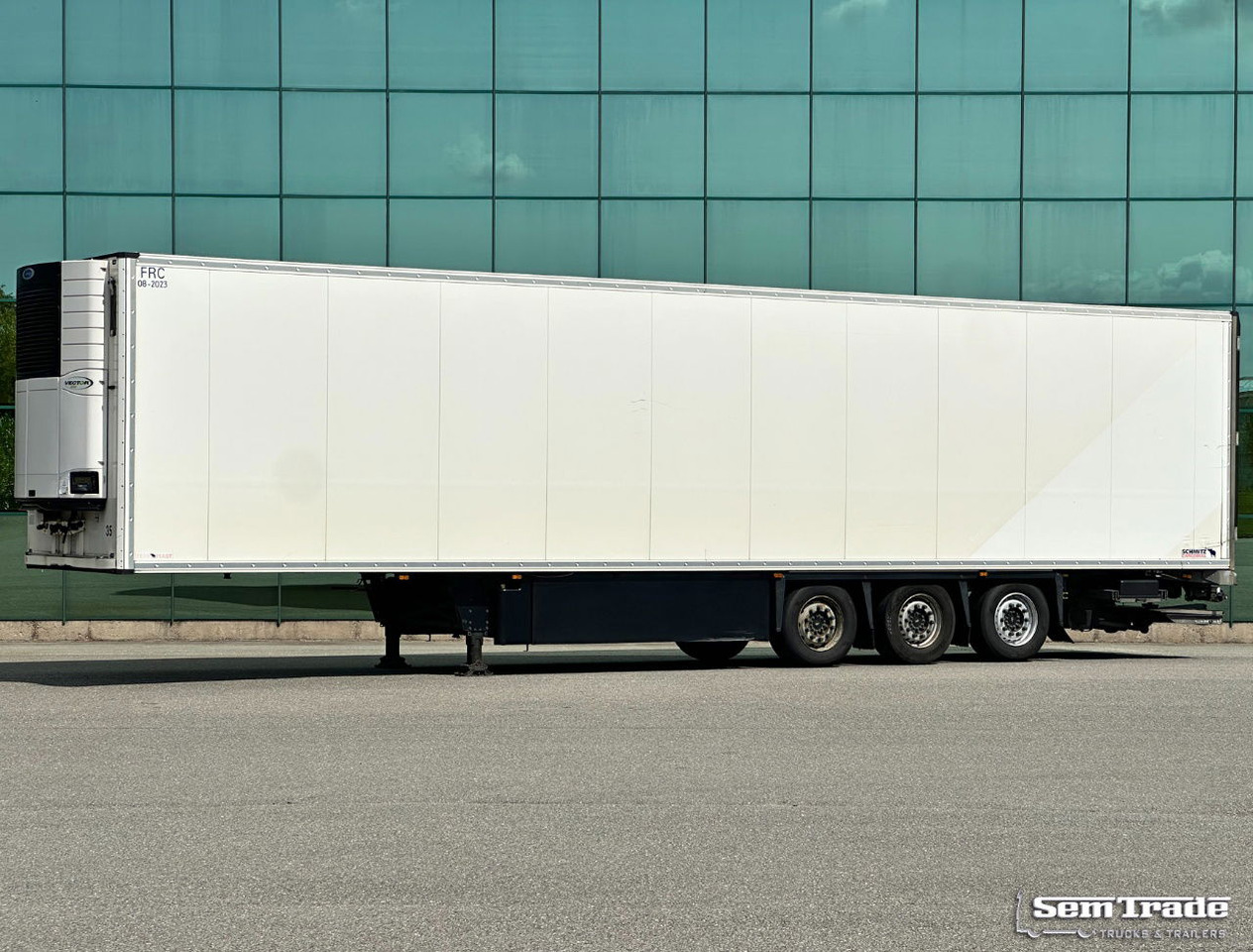 Schmitz Cargobull SCBS3B Carrier Vector 1550 Tail Lift 275 CM High Inside TOP Condition - Semi-trailer berpendingin: gambar 1 Schmitz Cargobull SCBS3B Carrier Vector 1550 Tail Lift 275 CM High Inside TOP Condition - Semi-trailer berpendingin: gambar 1