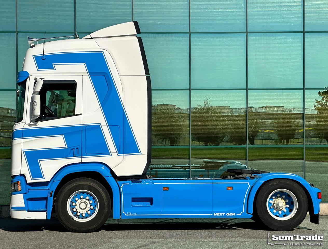 Scania R450 NGS Full AIR Retarder Full Spoiler 2X Tanks Super Condition Belgium-Truck - Tractor head: gambar 2 Scania R450 NGS Full AIR Retarder Full Spoiler 2X Tanks Super Condition Belgium-Truck - Tractor head: gambar 2