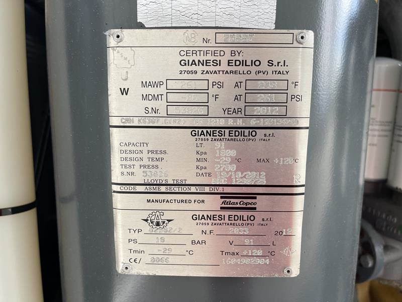 Kompresor udara Atlas-Copco XAHS 347 CD - N: gambar 15