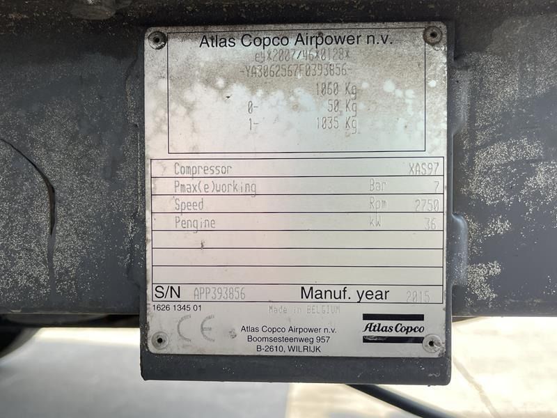 Atlas-Copco XAS 97 DD - N - Kompresor udara: gambar 5 Atlas-Copco XAS 97 DD - N - Kompresor udara: gambar 5