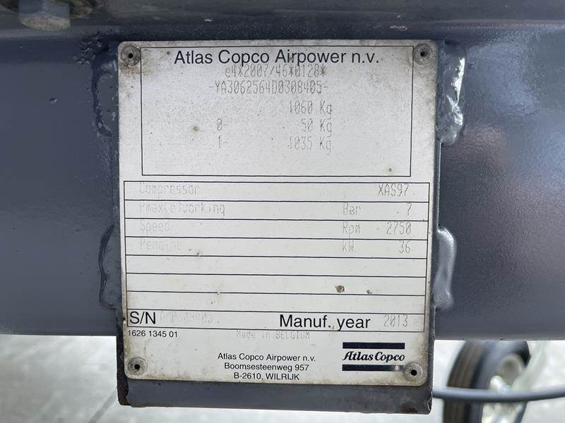 Atlas-Copco XAS 97 DD - N - Kompresor udara: gambar 5 Atlas-Copco XAS 97 DD - N - Kompresor udara: gambar 5